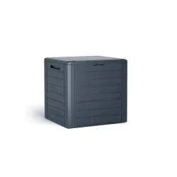 
                  PROSPERPLAST Skrzynia ogrodowa WOODEBOX antracyt 460x585x550 mm 140 l MBWL140-S433